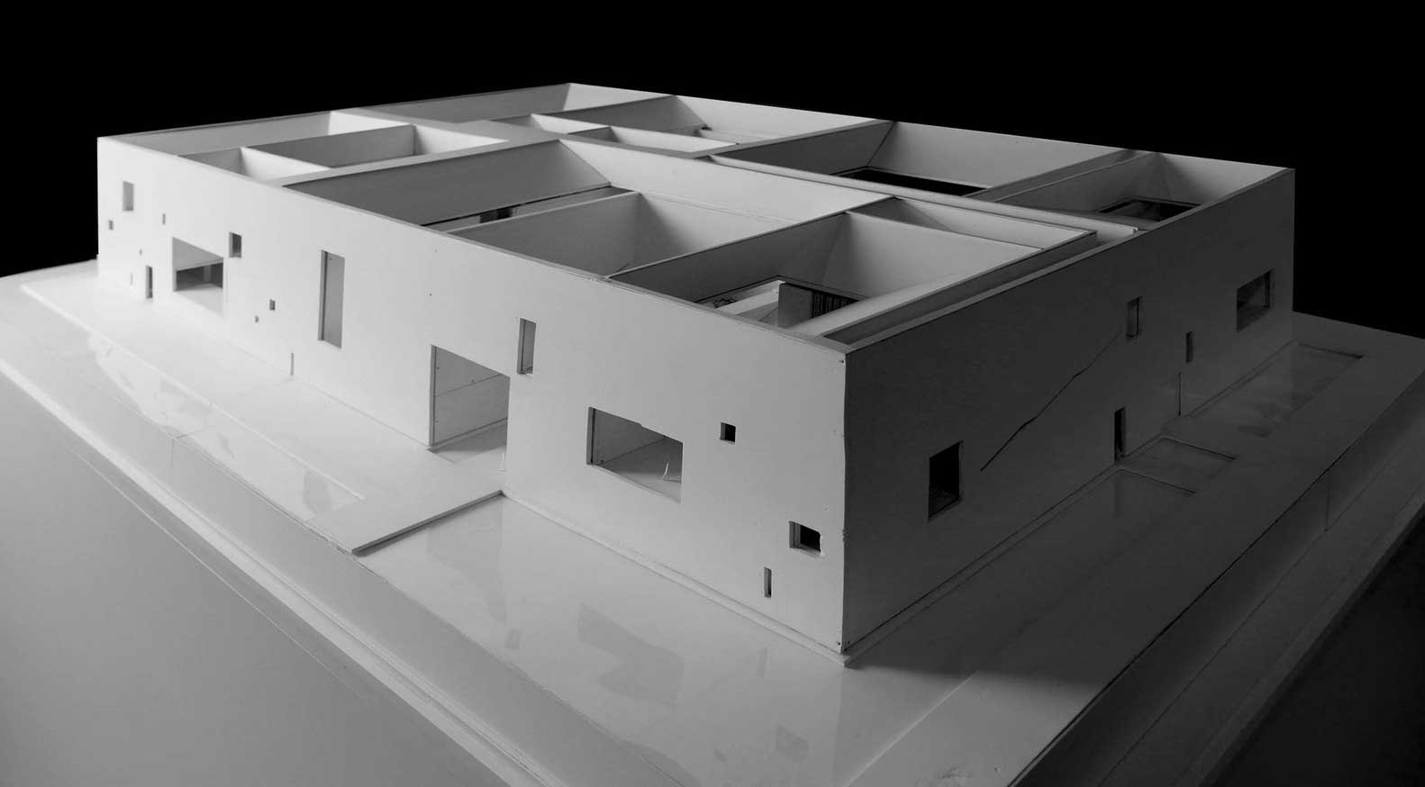 01-方案模型_Conceptual_model مرکز فرهنگ و هنر شهرستان شو