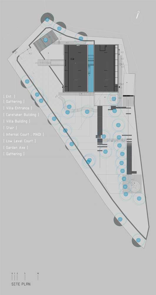 MADI_PL_SITE_PLAN Villa Madi / Dida Office