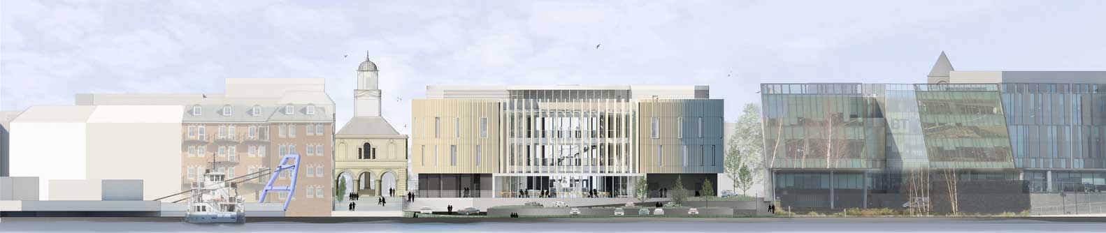 Riverside_Elevation The Word – National Centre for the Written Word