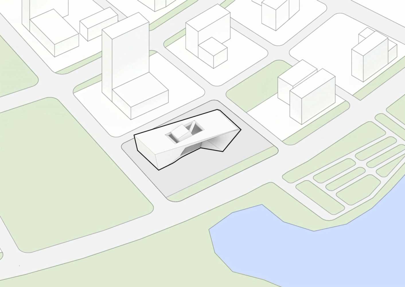 6 Huangshi Urban Complex / AUBE